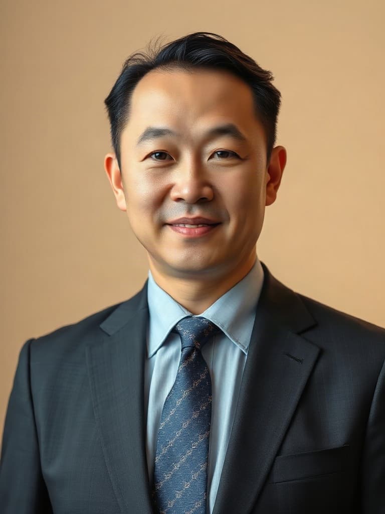 Portrait of Marcus Chen, financial protection advisor at Vora Financial